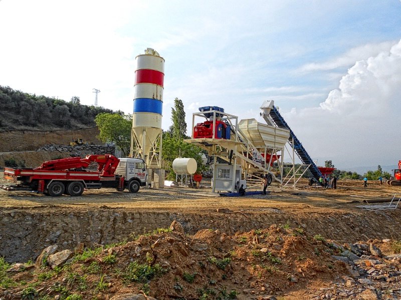 bademli barajı vinç